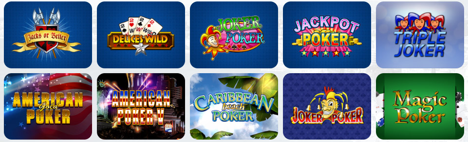 Video Poker LUCKY ELF CASINO
